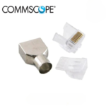 CONECTOR RJ45 CAT 6 METAL ( 3 PIEZAS) AMP/COMMSCOPE