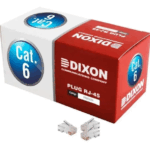 CONECTORES RJ45 CAT6 DIXON