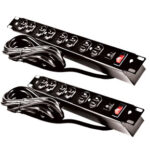 POWER RACK 8 TOMAS METAL C/2 MTS CABLE