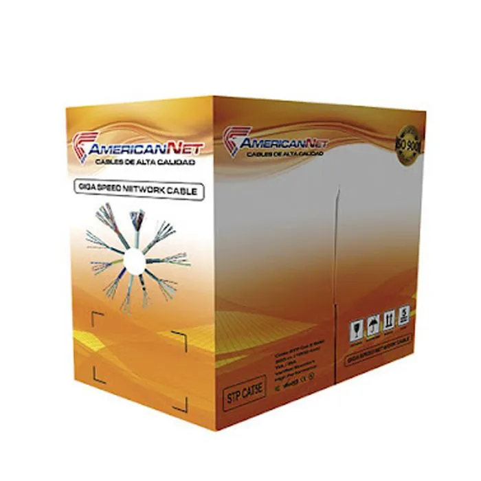 QQ CABLE UTP CAT 6 AMERICAN NET X 305 MTS - Imagen 1