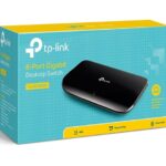 SWITCH 8 PUERTOS GIGABIT PLASTICO MOD TL-SG1008D TPLINK