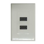 PLACA 02 PUERTOS HDMI METAL