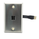PLACA 01 PUERTO HDMI METAL C/COLA