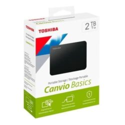 DISCO EXTERNO TOSHIBA 2 TB CANVIO BASIC 3.0