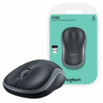 MOUSE WIRELESS MOD M185 LOGITECH BLACK