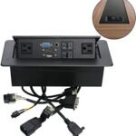 CAJA MULTIMEDIA  AC/USB/VGA/HDMI/SOUND ALUMINIO