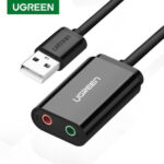 ADAPTADOR USB A SONIDO UGREEN