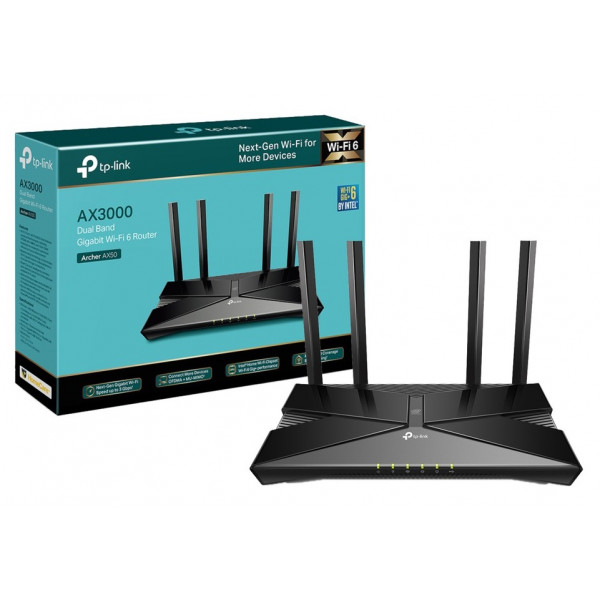 AX50 Archer AX50 Router AX3000 Gigabit Wi-Fi 6 de Doble Banda Gigabit inc/ puerto usb - Imagen 1