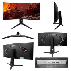 MONITOR TEROS TE-3412G CURVO34"/180Hz/1ms/VA/WQHD - Imagen 3