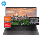 LAPTOP HP 255 G10 RYZEN5 7520U/ 16GB/512 GB/ 15.6"