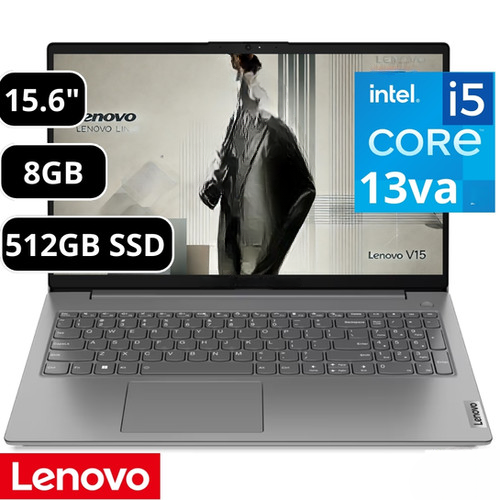 file_cleanup LAPTOP LENOVO V15 G4 IRU I5 13420H / 8GB / 512 GB/ 15.6" - Imagen 1