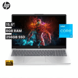 LAPTOP HP 15-FD0004LA I3 N305 / 8GB / 256 GB/ 15.6"