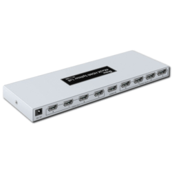 SPLITTER HDMI 1X8 4K DTECH METAL