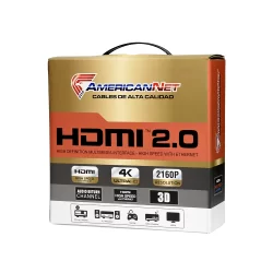 CABLE HDMI X 15 MTS 4K AMERICAN NET ENMALLADO VER. 2.0