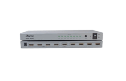 SPLITTER HDMI 1X8 4K DTECH METAL - Imagen 2