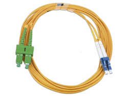 PATCH CORD DE FIBRA OPTICA LC/UPC SC/APC SM G652D DUPLEX 3 mtrs