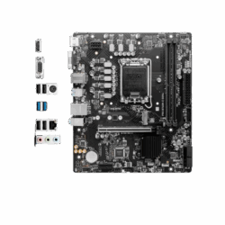 MAINBOARD MSI PRO B760M-E DDR4 LGA 1700 - Imagen 2