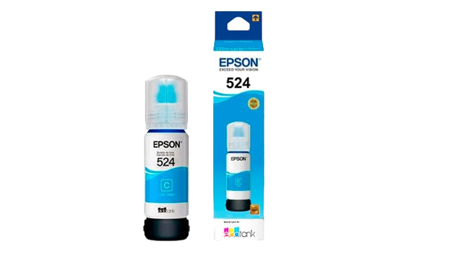 328363-MK028710A-removebg-preview BOTELLA de TINTA EPSON T524 CYAN 70 ml ORIGINAL - Imagen 1