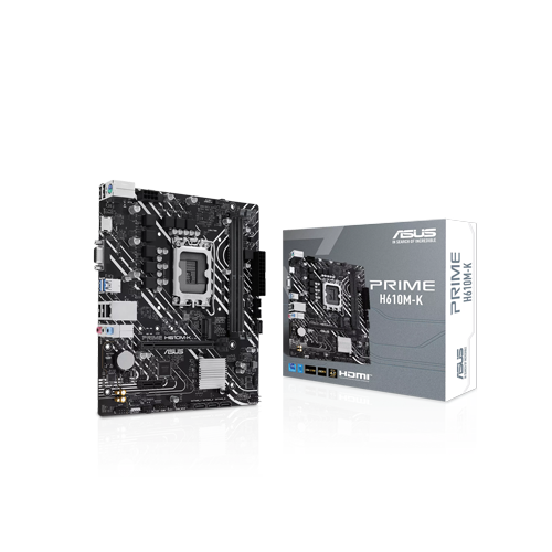 CCC MAINBOARD ASUS PRIME H610M-K DDR5 LGA 1700 - Imagen 1