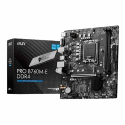 MAINBOARD MSI PRO B760M-E DDR4 LGA 1700