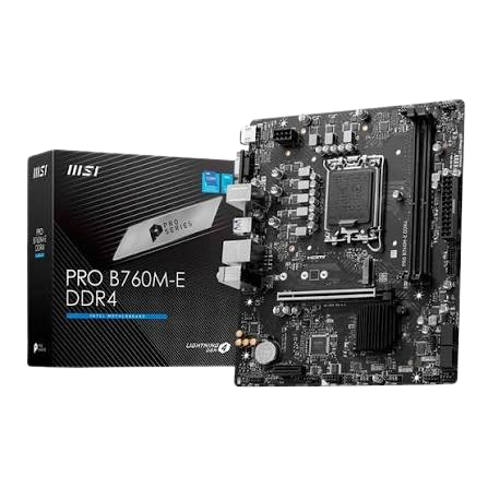 images__9_-removebg-preview MAINBOARD MSI PRO B760M-E DDR4 LGA 1700 - Imagen 1